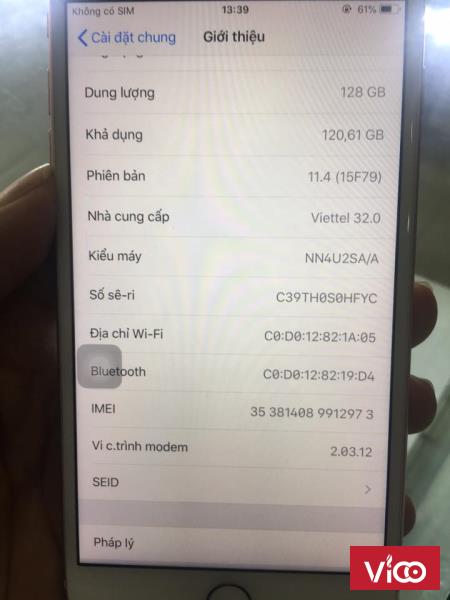 Bán 7 plus 128gb Rose Gold FPT zin đẹp 11tr9