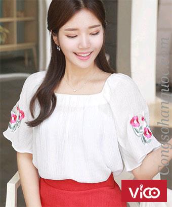 Topic 2 Sơ mi công sở made in Korea Hè 2018