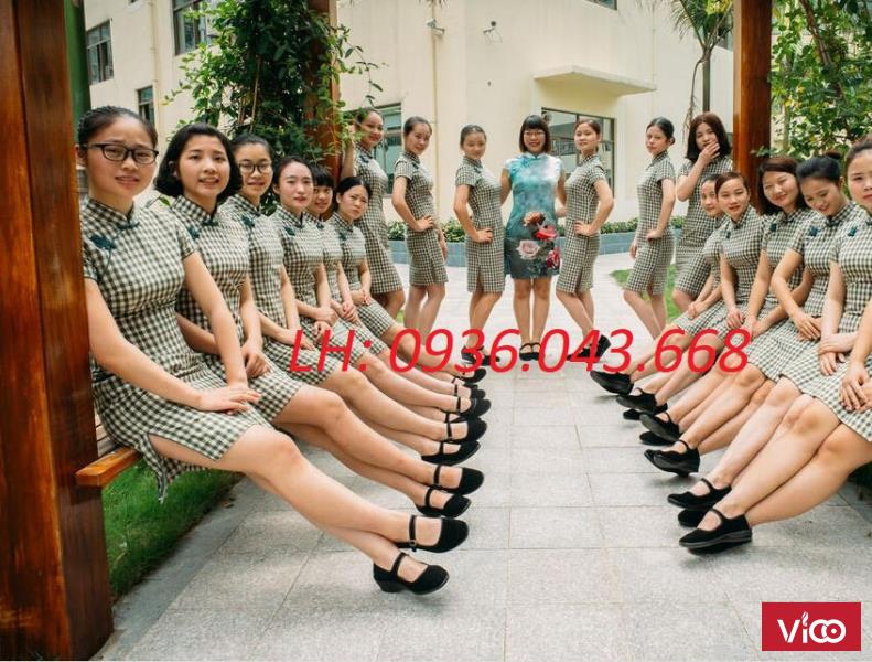 Đồng phục giáo viên mầm non đẹp 2018