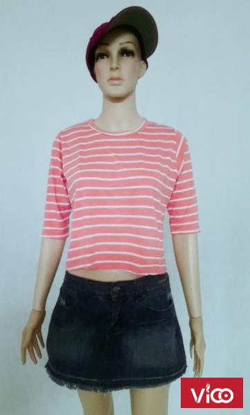 Bán sỉ croptop nữ, sọc kẻ hàng mùa hè giá tận kho sỉ 19k