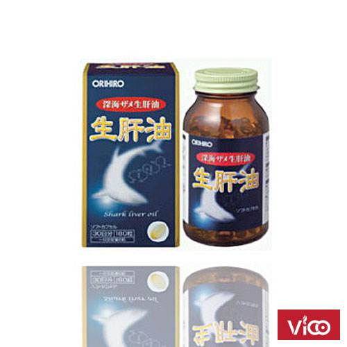 Dầu gan cá mập Shark liver oil Orihiro