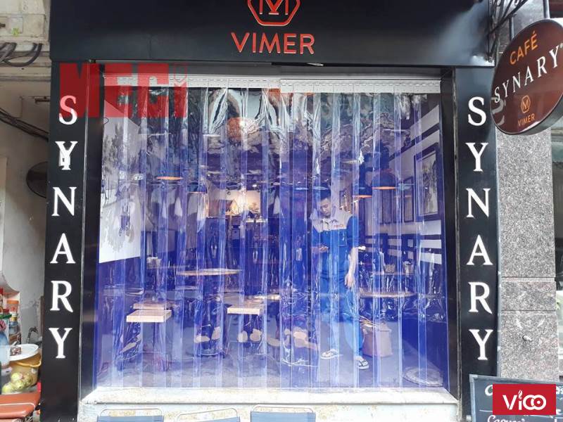 Ứng dụng màn nhựa PVC ngăn lạnh phòng điều hòa