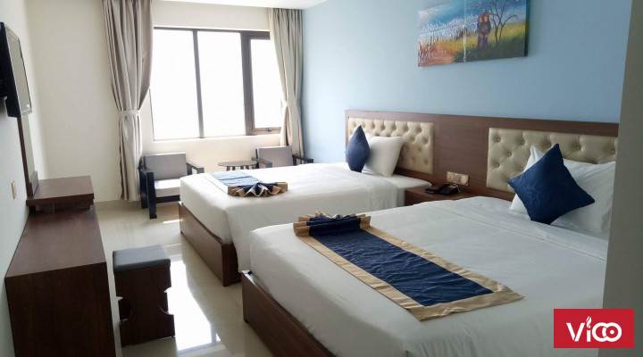 Cho thuê khách sạn 40 phòng trên đường Đỗ Bá. Liên hệ 0919.158.490