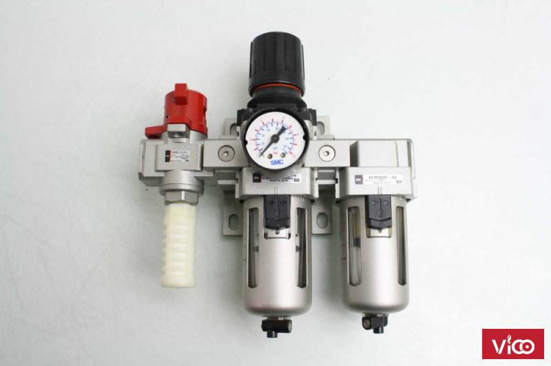 Bộ lọc tách nước máy nén khí, Bộ lọc smc, Bộ lọc tách vi sương smc, Lọc dầu