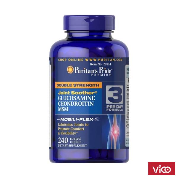 Glucosamin Chondroitin MSM Puritans Pride 240 viên