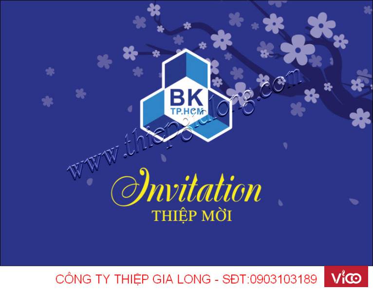 Thiết Kế Thiệp Mời Khai Trương Theo Yêu Cầu