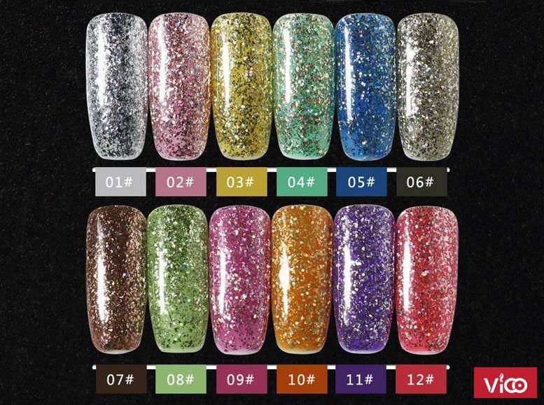 Sơn Nhũ AS làm móng chuyên nghiệp