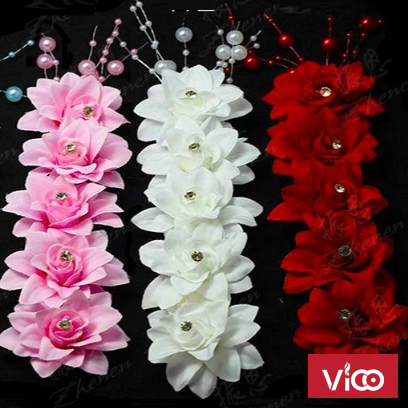 Các Mẫu Hoa Cài Tóc Đẹp Giá chỉ 80K