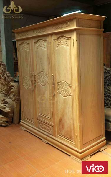 Xưởng sản xuất đồ gỗ tân cổ điển 0808