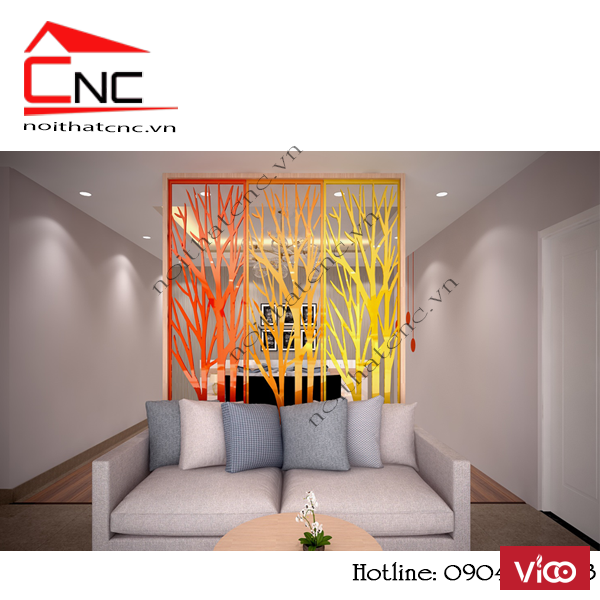 Tổng hợp 20 mẫu vách ngăn phòng khách hiện đại