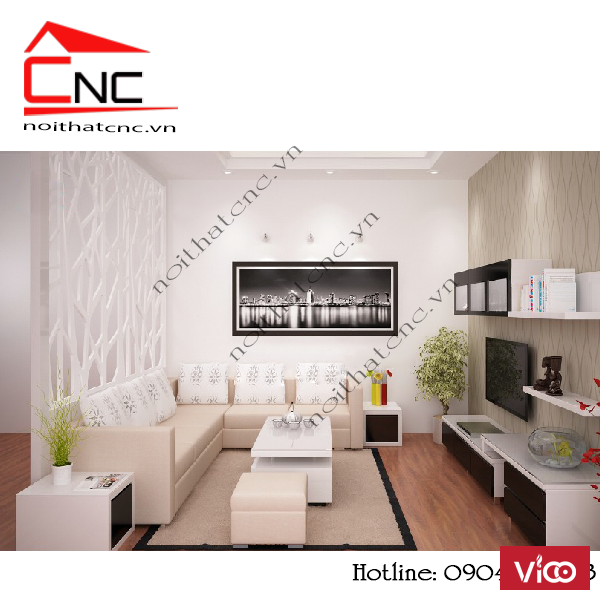 Tổng hợp 20 mẫu vách ngăn phòng khách hiện đại