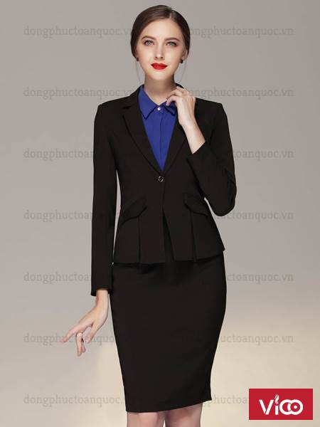 Địa chỉ may đồng phục áo vest nữ công sở chuẩn size không cần đo