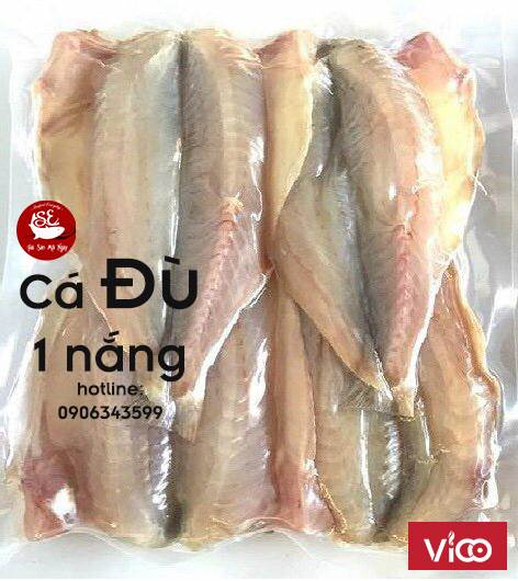 Cá đù 1 nắng chiên ăn với cơm,... quá tuyệt vời