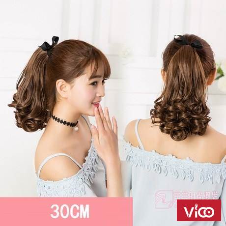 Tóc Giả Cột Xoăn Cho Các bạn nữ