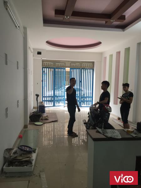 Cho thuê nhà phân lô ngõ 100 Hoàng Quốc Vệt DT 55m2 x 5T, Giá 25tr, Đủ nội thất