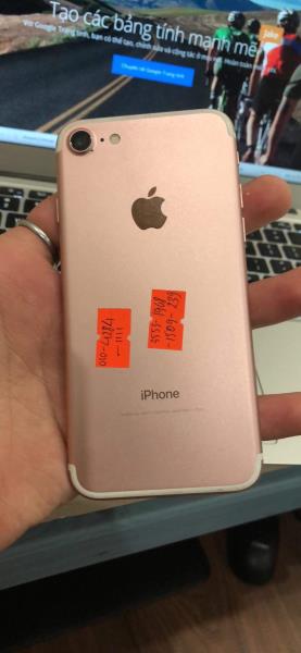 Bán Iphone 7 128gb màu hồng giá 7,2 tr