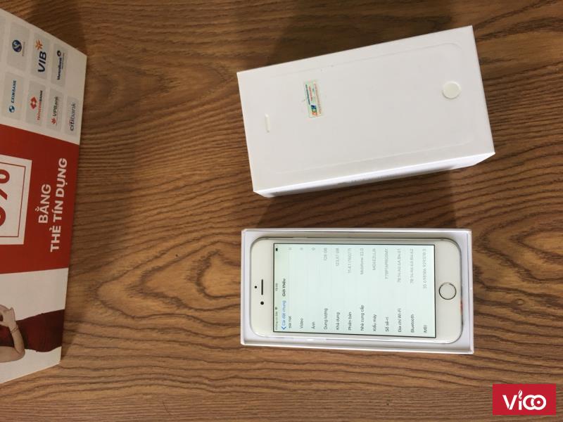 Bán chiếc Iphone 6 bản 128Gb, còn mới 99 Fulobox
