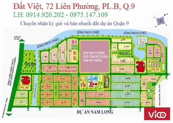 Bán đất dự án Nam Long Kiến Á quận 9, đất nền dự án nhà phố biệt thự Phước Long B Q.9