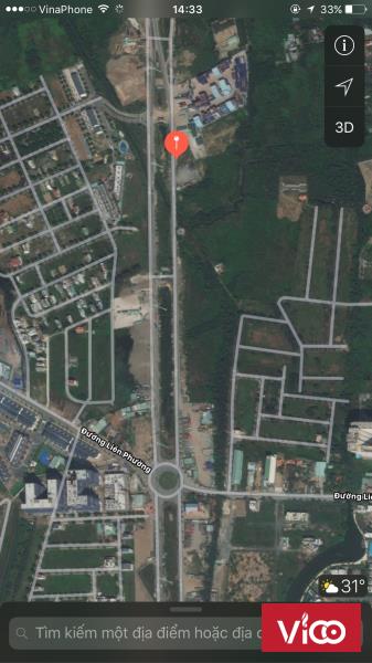 Bán đất mặt tiền Võ Chí Công, Phú Hữu, quận 9 đường Vành Đai 2 , DT 5x24m, giá 48tr/m2