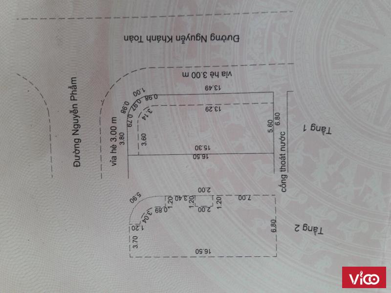 Cần bán nhà 2 mt Nguyễn phẩm và Nguyễn khánh toàn hải châu đà nẵng