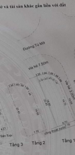 Địa ốc Thiên Hiếu chào bán nhanh nhà 3 tầng và 2 mặt tiền đường Tú Mở, đoạn gần Bến xe trung tâm Đà