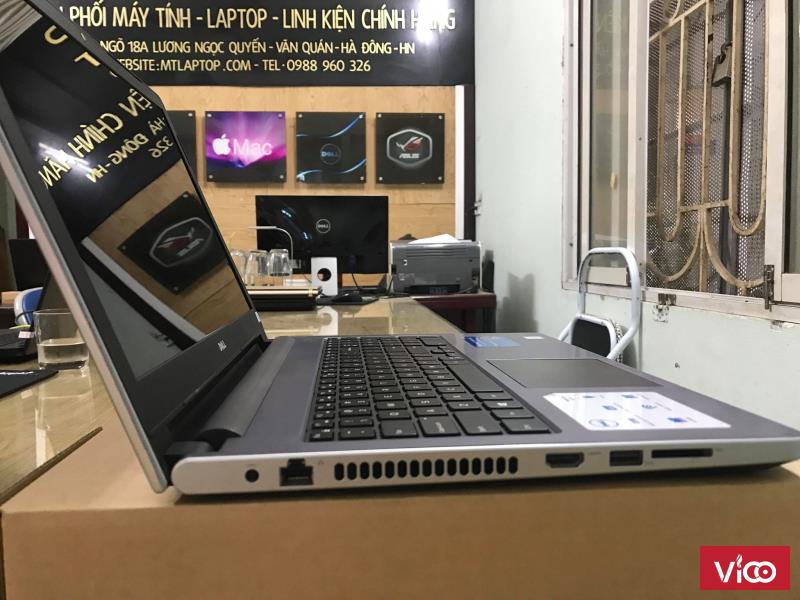 Laptop Dell Inspiron 15 N5559 Intel Core i56200U 2.30GHz, Ram 4GB DDRIII , HDD 500GB, mầu bạc
