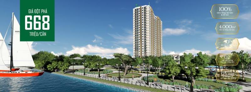 Bán căn hộ ngay khu Vsip, Lotte mart chỉ 668tr/căn, Vietcombank hỗ trợ vay đến 70.