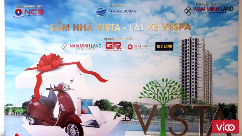 Bán căn hộ Vista Riverside ngay trung tâm Lái Thiêu, cầu Phú Long chỉ 800tr/căn VAT