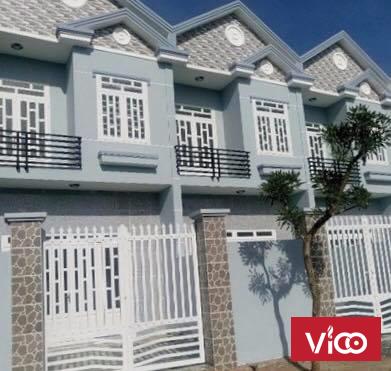 Nhà mặt tiền 1 trệt 1 lầu dãy trọ phía sau