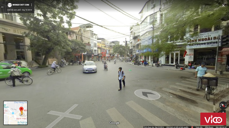 Cho thuê nhà MP Phùng Hưng MT 10.5m, DT 100m2 x 4T, Giá 7000/tháng