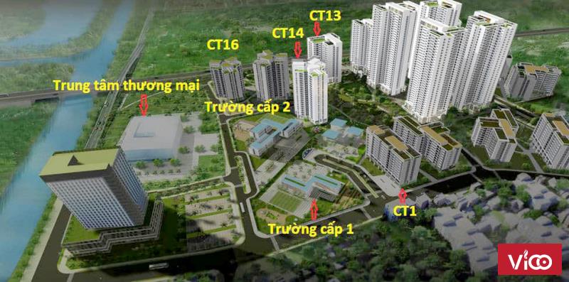 Cho thuê cửa hàng, kiốt tại Dự án Hồng Hà Eco City, Xã Tứ Hiệp, Thanh Trì, Hà Nội