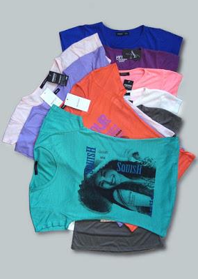 Thanh lý áo thun nữ vải cotton hàng xưởng dư