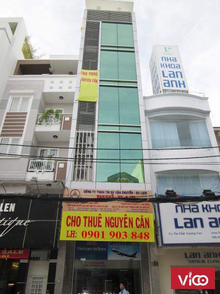 Nhà đẹp cho thuê mặt tiền Huỳnh Văn Bánh giá rẻ Quận PN DT 4x15m. Trệt, 5 lầu, 10PN. Giá 60 triệu/