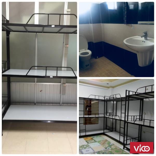 Cho thuê KTX máy lạnh 450k ở D1 BÌNH THANH