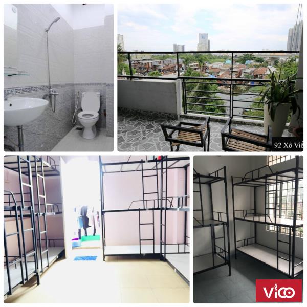 Cho thuê KTX máy lạnh 450k/tháng ở D3 bình thạnh