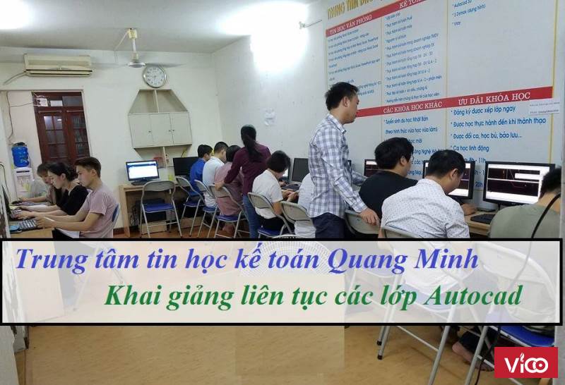Trung tâm dạy autocad uy tín ở hà nội