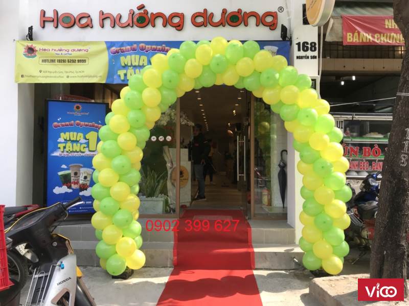 Cổng chào khai trương phát tài, phát lộc
