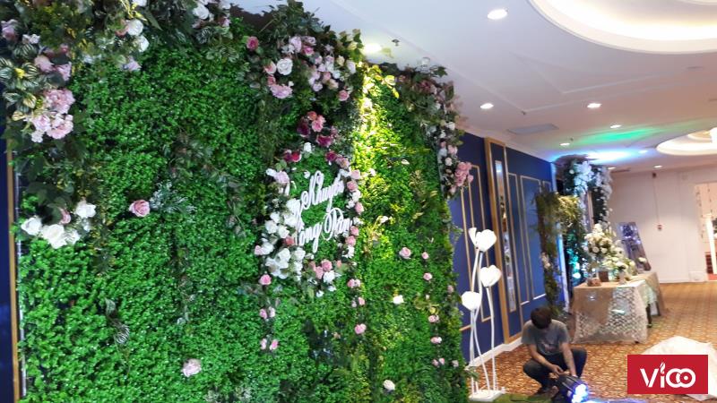 Backdrop chụp ảnh cưới phông rạp giá rẻ hà đông