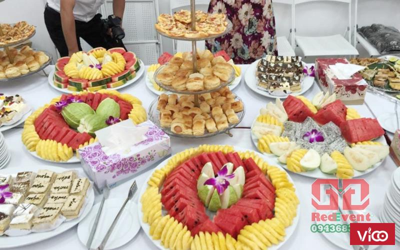 Cung cấp tiệc trà, tiệc Teabreak, tiệc ngọt tại Hà Nội