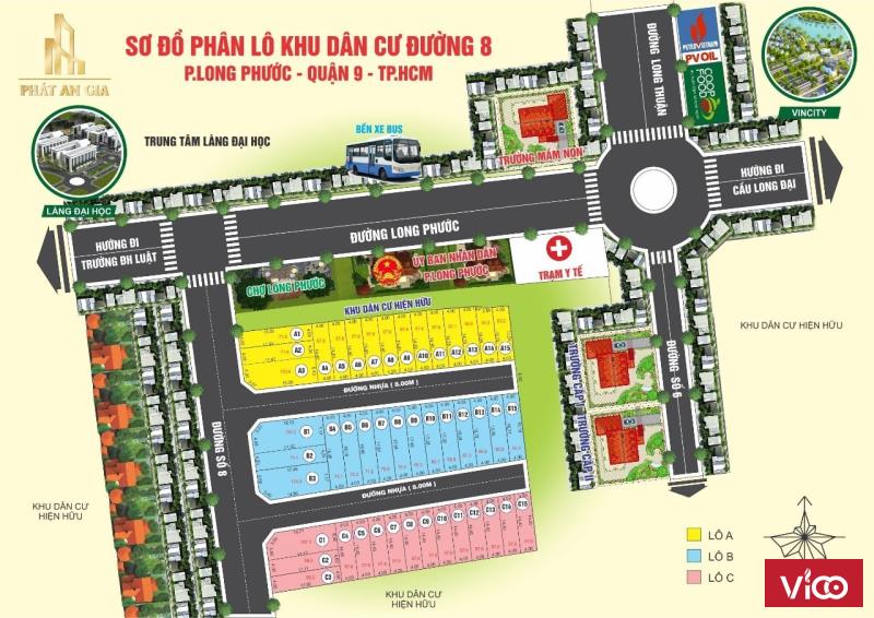 Chủ đầu tư cty tung ra 45 nền chỉ 22,5tr/m2 ở Long Phước quận 9
