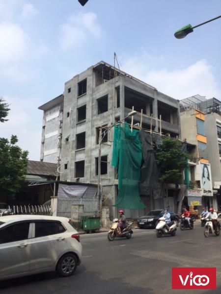 Cho thuê nhà mặt phố mới xây dựng