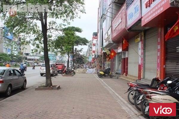 CHO THUÊ NHÀ MẶT PHỐ LÁNG HẠ, MT 7,5M. NỞ HẬU 12M, DT 75M2, LH 0944318258