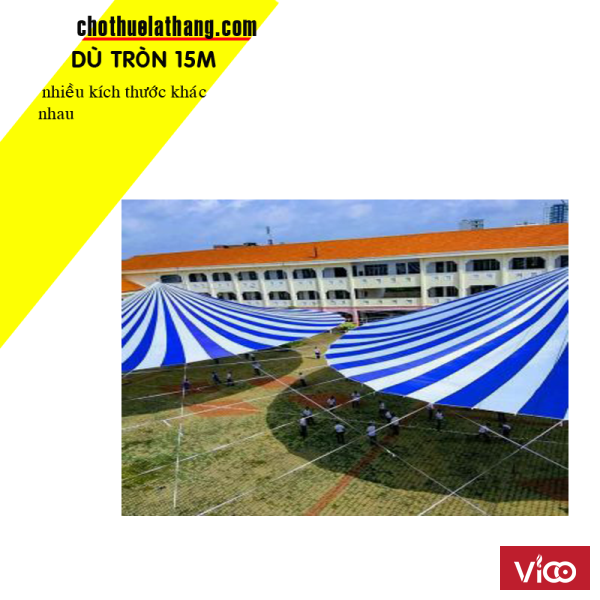 Cho Thuê Dù Tròn Quận 9, Dĩ An, Thủ Đức, Quận 1, Quận 2, Bình Thạnh, Gò Vấp