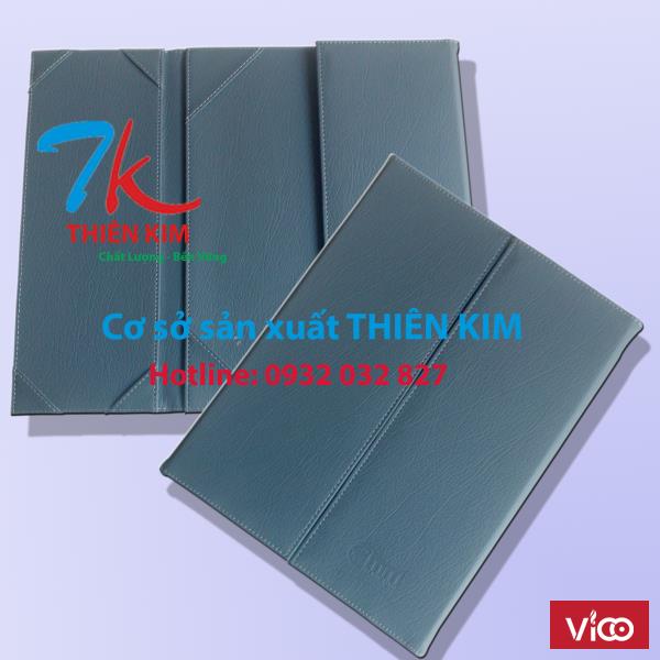 Nhà sản xuất bìa menu da, bìa menu còng, bìa thực đơn nhà hàng, sản xuất bìa menu gáy lò xo giá rẻ,