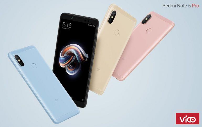 Bán Xiaomi Redmi Note 5 Pro ram 4G,Rom 64GB mới 100 fullbox giá rẻ nhất tphcm