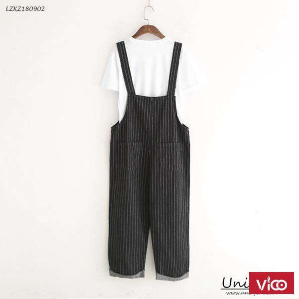 Váy sơ mi phối 2 màu QZ180907