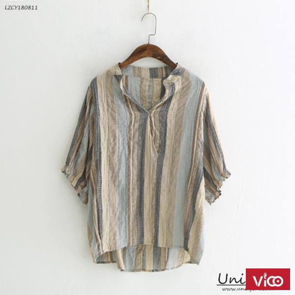 Áo kiểu nữ màu lạ mắt LZCY180811