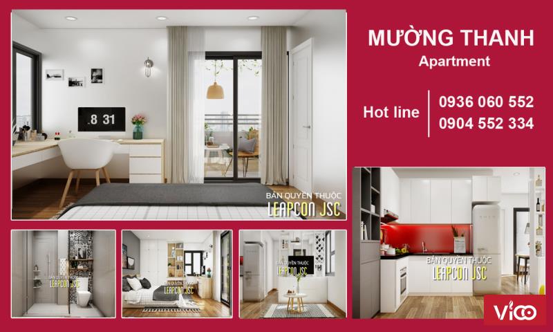 Căn hộ CC Mường Thanh Luxury cho thuê cực HOT giá cực ƯU ĐÃI.