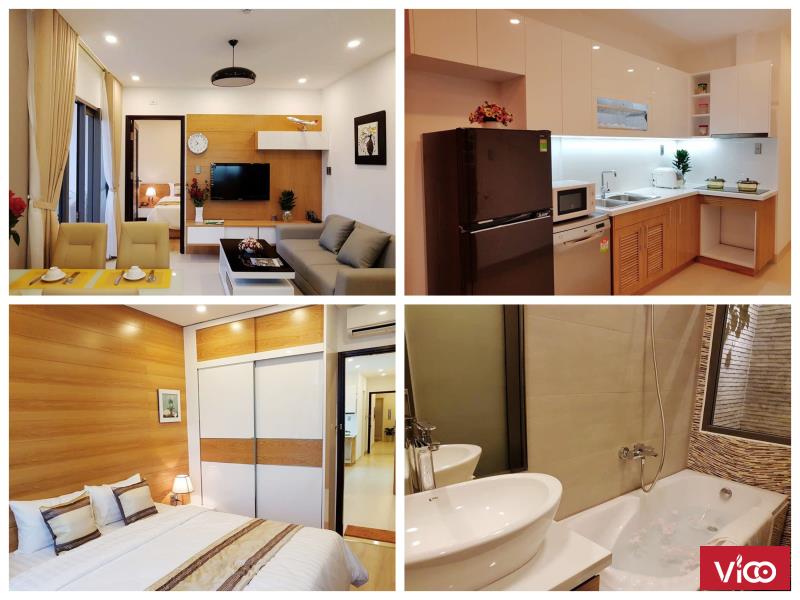 Căn hộ cao cấp 2 phòng ngủ trung tâm thành phố ZN2E