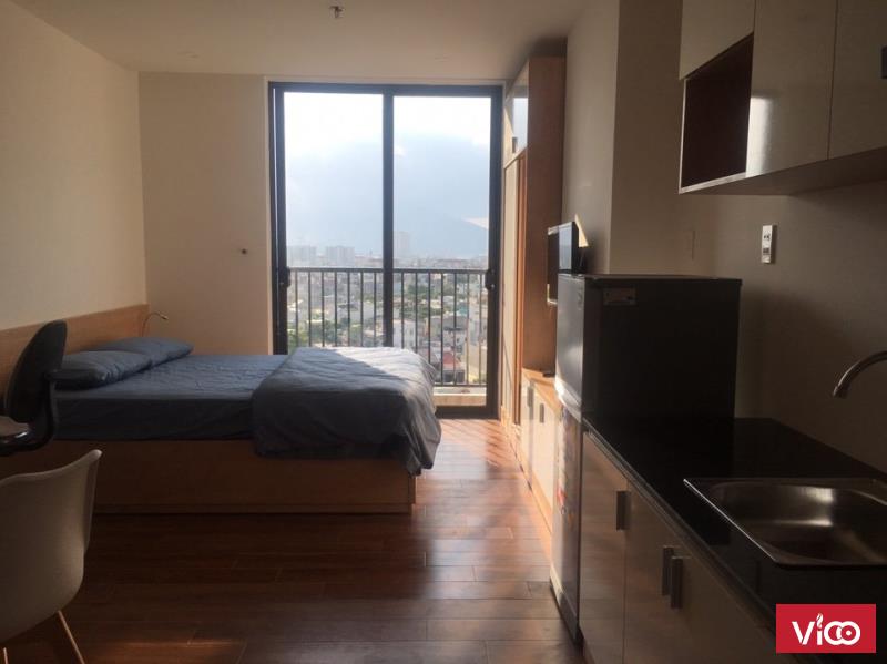 Cho thuê Căn hộ 1 phòng ngủ tách biệt 54 Hà kì ngộ biển phạm văn đồng new 100, 910 Tr/tháng